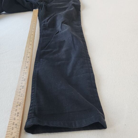 Acne Studios Blå Konst Black North Stay Jeans Men’s 33x27 Straight Fit *FLAW - Picture 6 of 10